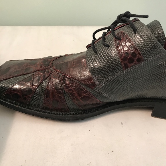 David Eden Limited Edition  crocodile/ Lizard shoe main image 7